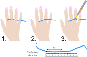 Persian Drops Ring Size