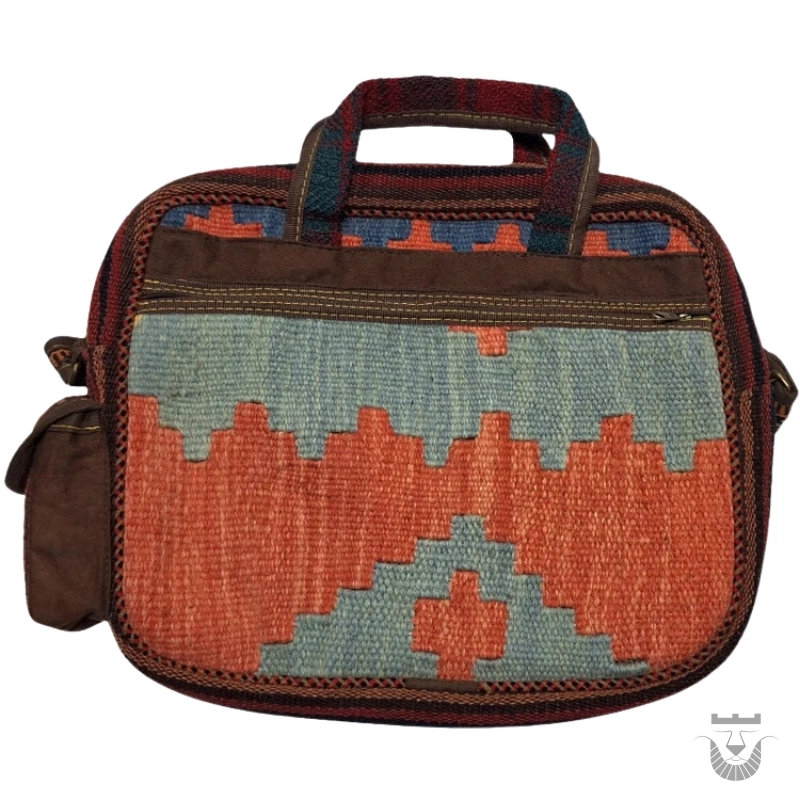 Exceptional Persian Handwoven Kilim Bag