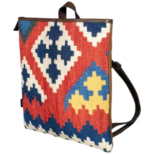 Exquisite Handcrafted Persian Kilim Backpack