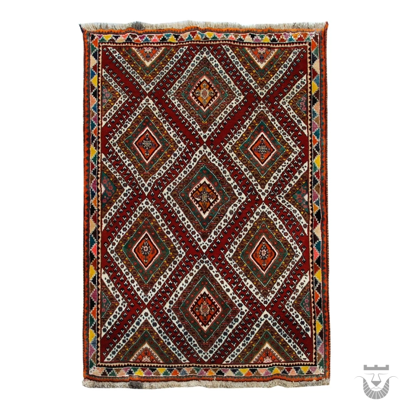 Stunning Persian Gabbeh: Handwoven in Shiraz