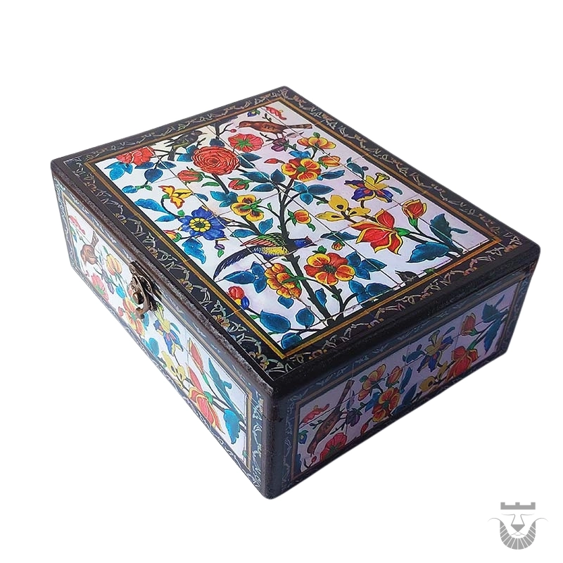 Floral Persian Storage Box