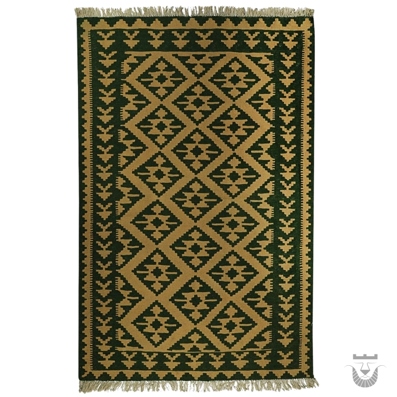 Persian Kilim Rug: Authentic Handmade Qasghai Design