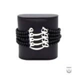 Persian Silver Bracelet with Calligraphy Design