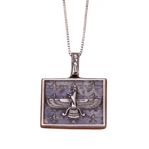 Unique Ancient Persian Faravahar Pendant
