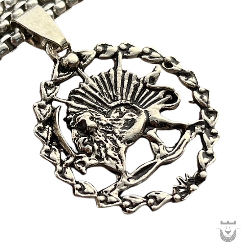 Exquisite Lion and Sun Necklace