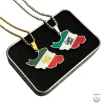 Unique Iran Map Necklace