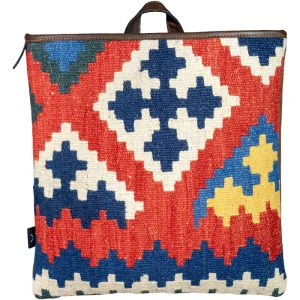 Exquisite Handcrafted Persian Kilim Backpack
