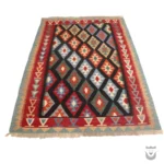Handmade Persian Qashqai Authentic Kilim - Image 2