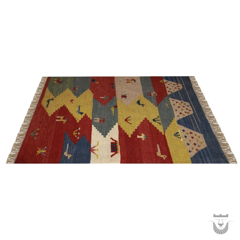 Exquisite Kilim Gabbeh Persian Rug
