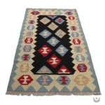 Persian Kilim Rug: Authentic Qasqhai Design - Image 2