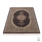 Persian Handmade Carpet Fish Motif from Tabriz