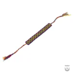 Persian Embroidered Bracelet with Floral Pattern