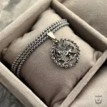 Exquisite Lion and Sun Necklace