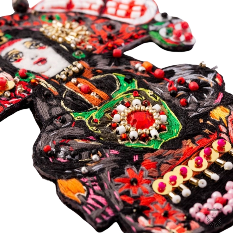 Unique Handmade Persian Brooch