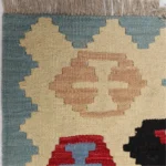 Persian Kilim Rug: Authentic Qasqhai Design