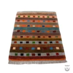 Shiraz Handwoven Gabbeh with Mahram Pattern