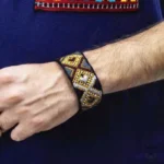 Persian Bracelet with Exquisite Needlework