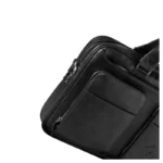 Luxurious Black Persian Classic Leather Briefcase
