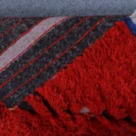 Crimson Persian Kilim: A Vibrant Masterpiece