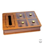 Wooden Persian Box with Napkin Holder