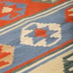 Persian Qashqai Kilim Rug: Handcrafted and Timeless