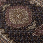 Persian Handmade Carpet Fish Motif from Tabriz