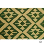 Handwoven Blue Dyed Persian Vintage Carpet