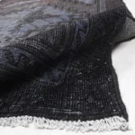 Authentic Grey Dyed Vintage Persian Carpet