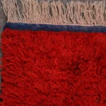 Crimson Persian Kilim: A Vibrant Masterpiece