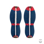 Authentic Persian White Giveh with Blue Sole