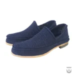 Persian Blue Giveh with Leather Sole