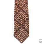 Handmade Baloch Needlework Necktie: Pahlavi Model