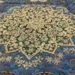 Silk Embroidered Termeh Tablecloth | Intricate Persian Design