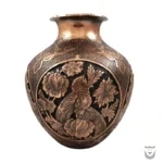 Isfahan Handcrafted 20cm Repoussé Deer Vase