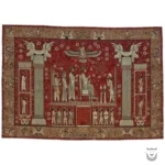 Silk Persian Termeh Tapestry Achaemenid Design