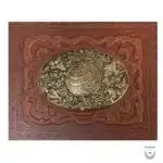 Elegant Divan of Hafez Book: Leather & Copper