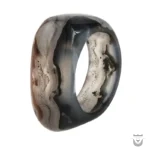 Genuine Suleimani Agate Stone Persian Ring