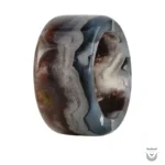 Black Suleimani Agate Stone Ring