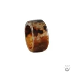 Date Colored Agate Persian Stone Ring - Image 2
